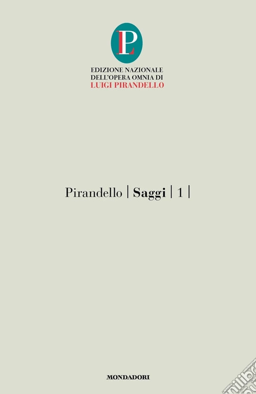 Saggi. Vol. 1