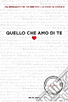 Quello che amo di te libro