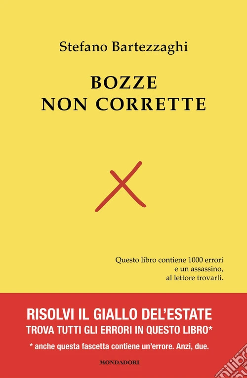 Bozze non corrette