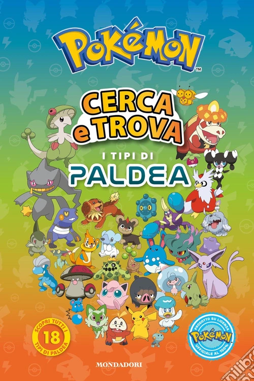 Pokémon. Cerca e trova i tipi di Paldea