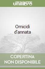 Omicidi d'annata libro
