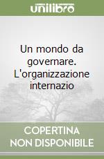 Un mondo da governare. L'organizzazione internazio libro