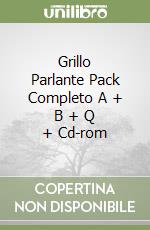 Grillo Parlante Pack Completo A + B + Q + Cd-rom libro