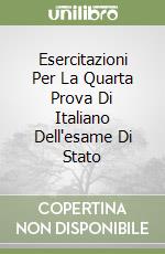 Esercitazioni Per La Quarta Prova Di Italiano Dell'esame Di Stato libro
