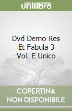 Dvd Demo Res Et Fabula 3 Vol. E Unico