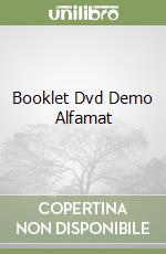 Booklet Dvd Demo Alfamat libro