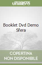 Booklet Dvd Demo Sfera libro
