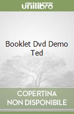 Booklet Dvd Demo Ted libro