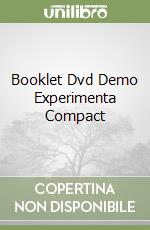 Booklet Dvd Demo Experimenta Compact libro