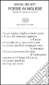 Poesie in inglese libro
