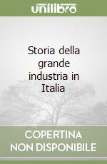 Storia della grande industria in Italia