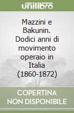 Mazzini e Bakunin. Dodici anni di movimento operaio in Italia (1860-1872)