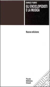 Gli enciclopedisti e la musica libro