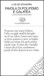 Favola di Polifemo e Galatea libro