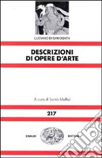 Descrizioni di opere d'arte libro