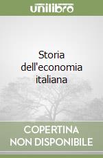 Storia dell'economia italiana libro