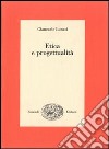 Etica e progettualità libro di Lunati Giancarlo