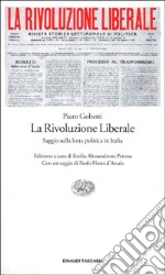 La rivoluzione liberale libro