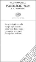 Poesie (1980-1992) e altre poesie libro