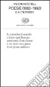 Poesie (1980-1992) e altre poesie libro