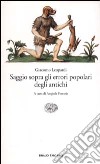 Saggio sopra gli errori popolari degli antichi libro