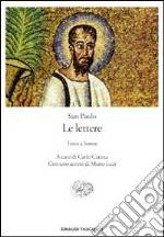 Le lettere. Testo originale a fronte libro