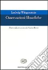 Osservazioni filosofiche libro