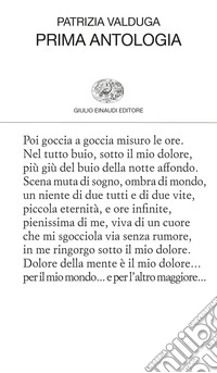 Prima antologia libro