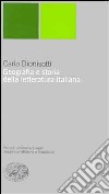 Geografia e storia della letteratura italiana libro di Dionisotti Carlo