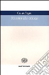 Ritorno alla critica libro di Segre Cesare