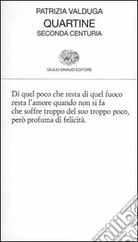 Quartine. Seconda centuria libro