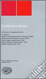 Costituzione italiana libro