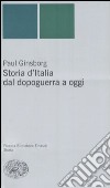 Storia d'Italia dal dopoguerra a oggi libro di Ginsborg Paul