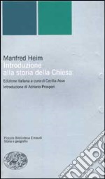 Introduzione alla storia della Chiesa libro