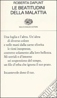 Le beatitudini della malattia