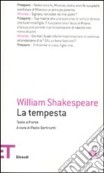 La tempesta. Testo inglese a fronte libro