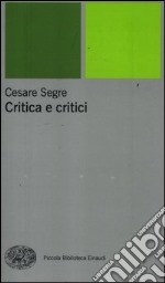 Critica e critici libro