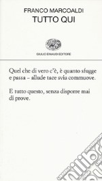 Tutto qui libro