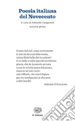 Poesia italiana del Novecento libro