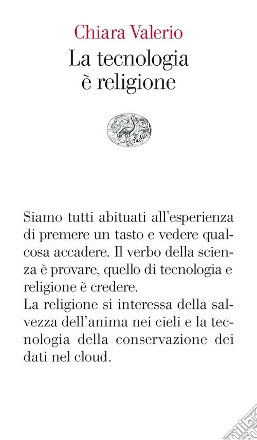 La tecnologia è religione