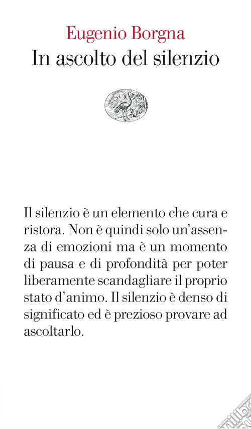 In ascolto del silenzio