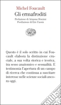 Gli ermafroditi libro