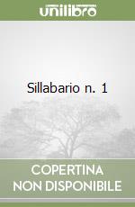 Sillabario n. 1 libro