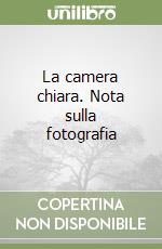 La camera chiara. Nota sulla fotografia libro