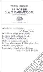 Le poesie di A. O. Barnabooth libro