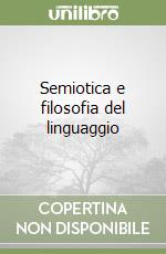 Semiotica e filosofia del linguaggio libro