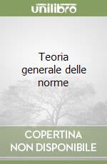 Teoria generale delle norme libro