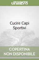 Cucire Capi Sportivi libro