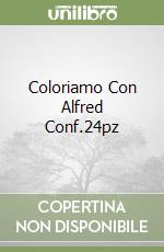 Coloriamo Con Alfred Conf.24pz libro