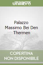 Palazzo Massimo Bei Den Thermen libro